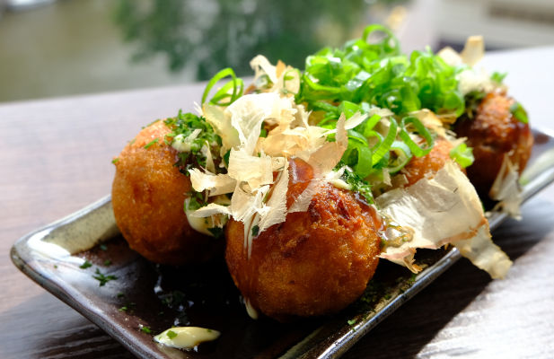 takoyaki octobus dough balls